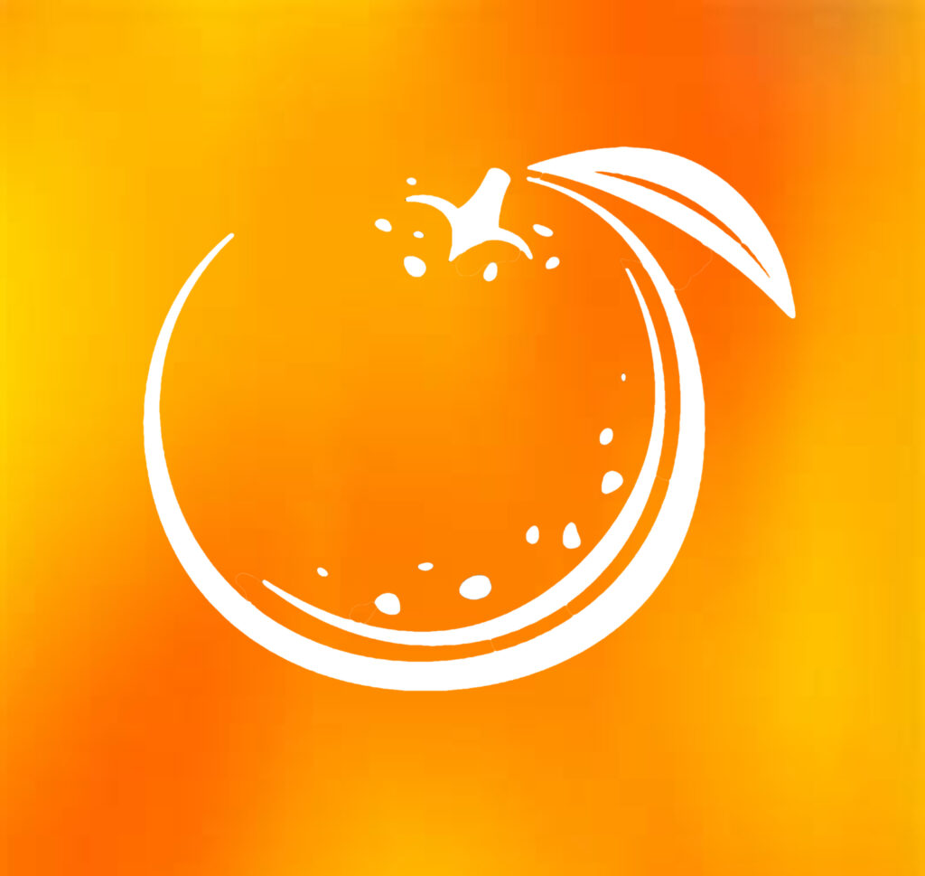 Orange Vitamin C Logo