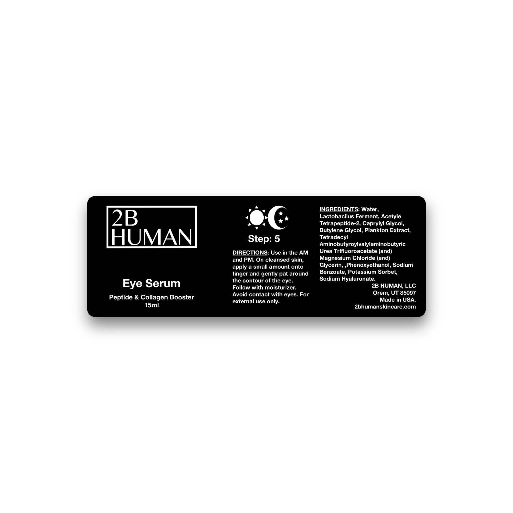 Eye Complex Serum Label